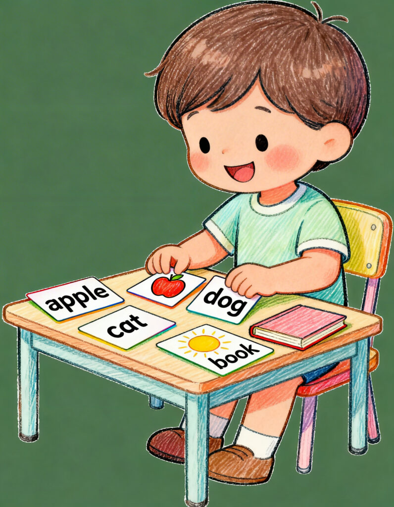 ingilizce anaokulu sınıf ortamı